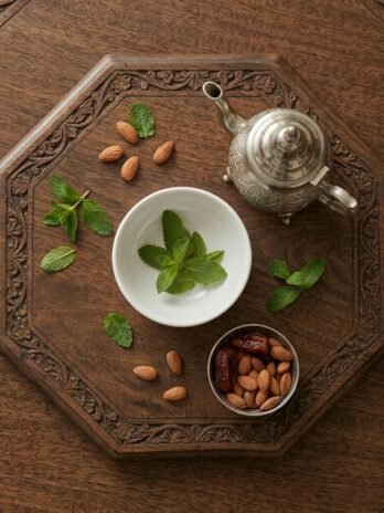Small Ceramic Bowl with Relief Pattern – Rachid, Safi